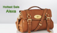 Mulberry Bags Alexa Black Calf Satchel 100% Authentic
